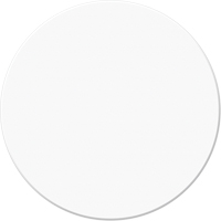 Marqueurs all&eacute;g&eacute;e/5S Armor Stripe, Cercle, 6" lo x 6" la, Blanc, Plastique M & M Nord Ouest Inc