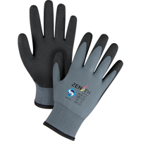 ZX-30° Premium Coated Gloves, 10/X-Large, PVC Coating, 15 Gauge, Nylon Shell M & M Nord Ouest Inc