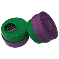 Respirator Cartridge, Combination Gas/Vapour Cartridge and Particulate Filter, Ammonia/Methylamine/P100 Filter M & M Nord Ouest Inc