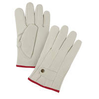 Gants de cordeur doubl&eacute;s pour l'hiver de premi&egrave;re qualit&eacute;, Petit, Paume Cuir fleur de vache, Doubleure Molleton M & M Nord Ouest Inc