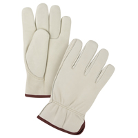 Gants de conducteur de premi&egrave;re qualit&eacute;, Grand, Paume en Cuir fleur de vache M & M Nord Ouest Inc