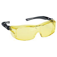 Lunettes de s&eacute;curit&eacute; s&eacute;rie Extra OTG Dynamic, Lentille Ambr&eacute;e, Antibu&eacute;e/Anti-&eacute;gratignures, ANSI Z87+/R&eacute;pond ou surpasse la norme CSA Z94.3 M & M Nord Ouest Inc