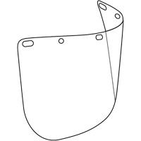 Visi&egrave;re d&eacute;coup&eacute;e &agrave; l'emporte-pi&egrave;ce Dynamic, Polycarbonate, Teinte Transparent M & M Nord Ouest Inc