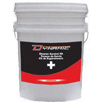 Trousse de premiers soins pour pr&eacute;paration aux situations d'urgence Dynamic, Dispositif m&eacute;dical Classe 1, Seau M & M Nord Ouest Inc