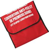 Couverture anti-feu avec sac de nylon Dynamic, Laine, 60" lo x 71" la M & M Nord Ouest Inc