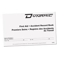 Dynamic Accident Record Book M & M Nord Ouest Inc