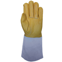 TIG Welding Gloves, Grain Cowhide, Size One Size M & M Nord Ouest Inc