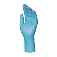 Gants jetables Solo Ultra 997, T-Grand, Nitrile, 4 mils, Sans poudre, Bleu M & M Nord Ouest Inc