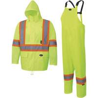 5619 Habit de pluie Oxford 150D, Polyester, 2T-Grand, Jaune lime M & M Nord Ouest Inc