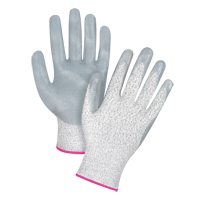 High-Performance Cut-Resistant Gloves, Size 5/2X-Small, 13 Gauge, Nitrile Coated, HPPE Shell, ANSI/ISEA 105 Level 4/EN 388 Level 5 M & M Nord Ouest Inc