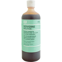 Povidone iodée topique, Liquide, Antiseptique SGE787 | M & M Nord Ouest Inc