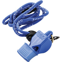 Sifflet classique bleu avec longe M & M Nord Ouest Inc