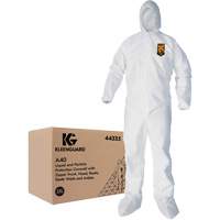 Kleenguard A40 Coveralls, 2X-Large, White, Microporous M & M Nord Ouest Inc