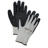 Gants &eacute;lastiques sans coutures r&eacute;sistants &agrave; la coupe pour temp&eacute;ratures froides, Taille 2T-Grand/11, Calibre 13, Rev&ecirc;tement Mousse de nitrile, Enveloppe en PEHP, ASTM ANSI niveau A4 M & M Nord Ouest Inc