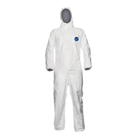 Coveralls, Small, White, Tyvek&reg; 500 M & M Nord Ouest Inc