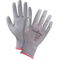 Gants en nylon enduits de polyur&eacute;thane sans DMF, 7/Petit, R&ecirc;vetement Polyur&eacute;thane, Calibre 15, Enveloppe en Nylon M & M Nord Ouest Inc