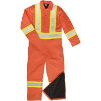 Reflective Duck Coveralls, Small, Orange M & M Nord Ouest Inc