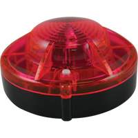 Balise stroboscopique rouge magn&eacute;tique, Plastique M & M Nord Ouest Inc