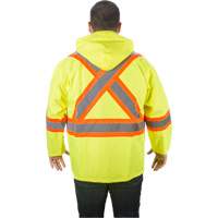 Imperm&eacute;able RZ1000, Polyester, Petit, Jaune lime haute visibilit&eacute; M & M Nord Ouest Inc