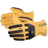 Gants de conducteur antichocs Endura, T-petit, Paume en Cuir fleur de ch&egrave;vre, Kevlar M & M Nord Ouest Inc