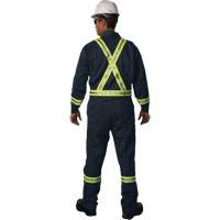 Westex UltraSoft&reg; Unlined Coveralls, Size Large (Tall), Navy Blue, 12.4 cal/cm2 M & M Nord Ouest Inc