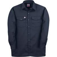 Chemise de travail &agrave; manches longues en tissu crois&eacute;, Hommes, 4T-Grand, Bleu marin M & M Nord Ouest Inc