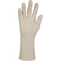 XTRA-PFE Exam Gloves, Large, Latex, 10-mil, Powder-Free, White, Class 2 M & M Nord Ouest Inc