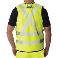 Ripstop Surveyor's Vest, High Visibility Lime-Yellow, Small, Polyester M & M Nord Ouest Inc