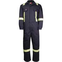 Westex UltraSoft&reg; Deluxe Coveralls with Reflective Material, Size 36, Navy Blue, 8.7 cal/cm² M & M Nord Ouest Inc