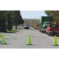 Traffic Cone & Chain Kit, 28", Orange, 4" & 6" Reflective Collar(s) SGO165 | M & M Nord Ouest Inc
