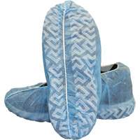 Shoe Covers, Large, Polypropylene, Blue SGO588 | M & M Nord Ouest Inc