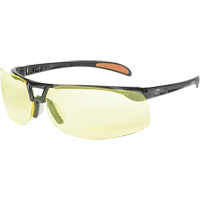 Prot&eacute;g&eacute; Safety Glasses with HydroShield Lenses, Amber Lens, Anti-Fog/Anti-Scratch, ANSI Z87+ M & M Nord Ouest Inc