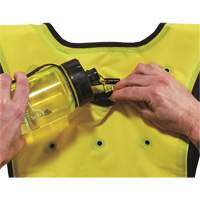 Veste refroidissante &agrave; &eacute;vaporation s&egrave;che &eacute;conomique Chill-Its 6687, Petit/Moyen, Jaune lime haute visibilit&eacute; M & M Nord Ouest Inc