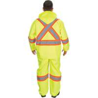 V&ecirc;tements imperm&eacute;ables RZ1000, Polyester, Petit, Jaune lime haute visibilit&eacute; M & M Nord Ouest Inc