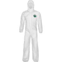MicroMax&reg; NS Cool Suit Coveralls, Small, White, Microporous/Polypropylene M & M Nord Ouest Inc