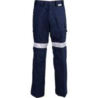 Pantalon haute visibilit&eacute;, Poly-coton, 32, Bleu marin M & M Nord Ouest Inc