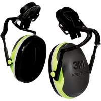 Peltor X Series X4 Earmuffs, Cap Mount, 26 NRR dB M & M Nord Ouest Inc