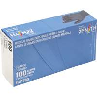 Gants jetables de calibre m&eacute;dical r&eacute;sistants &agrave; la perforation, T-Grand, Nitrile, 5 mils, Sans poudre, Noir, Classe 2 M & M Nord Ouest Inc