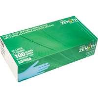 Gants jetables de calibre m&eacute;dical r&eacute;sistants &agrave; la perforation, 2T-Grand, Nitrile, 3,5 mils, Sans poudre, Bleu, Classe 2 M & M Nord Ouest Inc