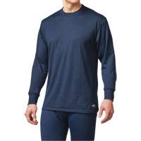 FR Base Layer Long Sleeve T-Shirt, Small, Navy Blue M & M Nord Ouest Inc