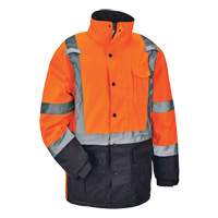 GloWear&reg; 8384 Type R Thermal Parka, High Visibility Orange, Large M & M Nord Ouest Inc