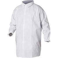 KleenGuard A20 Lab Coats, SMS, White, Small M & M Nord Ouest Inc