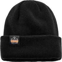 N-Ferno&reg; Zippered Rib Knit Beanie Hat, One Size, Black M & M Nord Ouest Inc