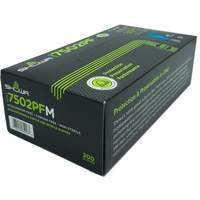 Biodegradable Disposable Gloves, X-Small, Nitrile, 2.5-mil, Powder-Free, Blue M & M Nord Ouest Inc