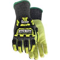 Stealth Dog Fight Impact & Cut Resistant Gloves, Small, Glass Fibre/HPPE/Nylon/Spandex Palm, Knit Wrist Cuff M & M Nord Ouest Inc