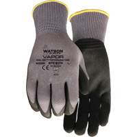 Stealth Vapour Coated Gloves, Small, Foam PVC Coating, 15 Gauge, Nylon Shell M & M Nord Ouest Inc