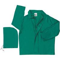 Imperm&eacute;able avec limite dinflammabilit&eacute; Dominator, Polyester/PVC, Grand, Vert M & M Nord Ouest Inc
