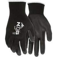 Coated Gloves, Large, Polyurethane Coating, 13 Gauge, Polyester Shell M & M Nord Ouest Inc