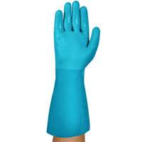 AlphaTec&reg; 04-003 Chemical Resistant Gloves, Size 8, 14" L, Nitrile/PVC, Fleece Inner Lining, Winter Weight M & M Nord Ouest Inc