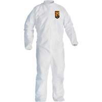 KleenGuard KGA300 Coveralls, 4X-Large, White, Microporous M & M Nord Ouest Inc